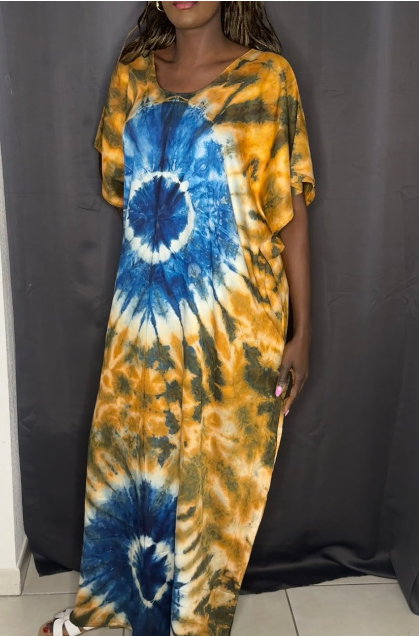 Robe Tie and Dye - Tissu Batik