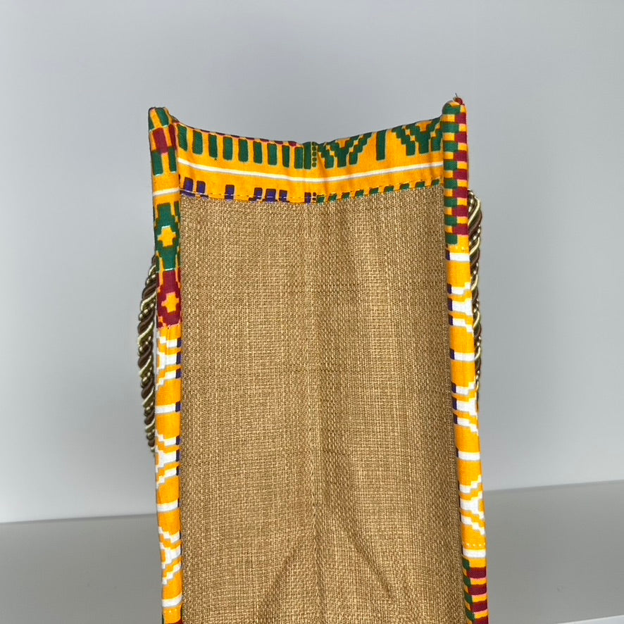 Sac à Main en Tissu Wax – Style Sac Cabas, Fait Main au Sénégal