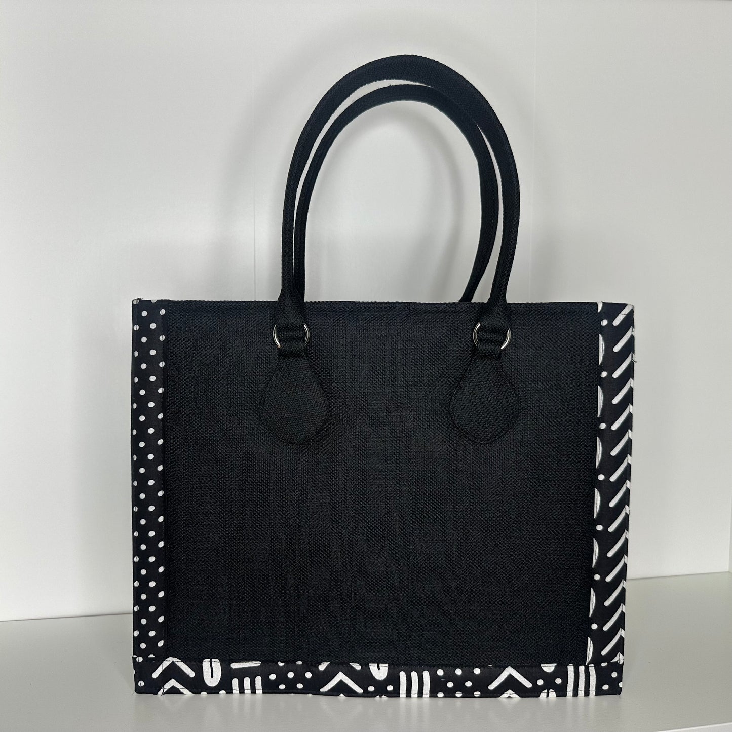 Sac à Main Rigide en Tissu Wax – Fait Main au Sénégal