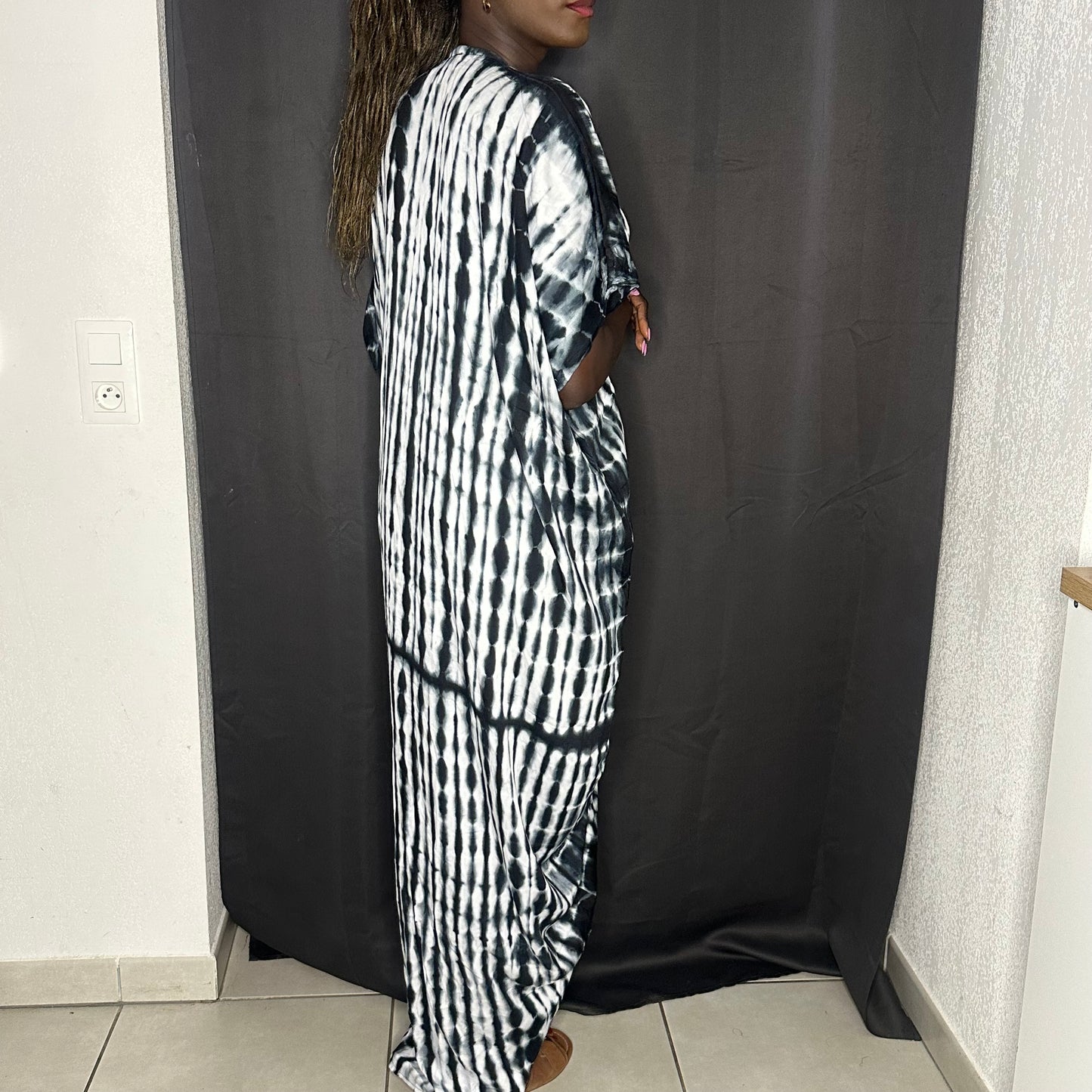 Robe Tie and Dye - Tissu Batik