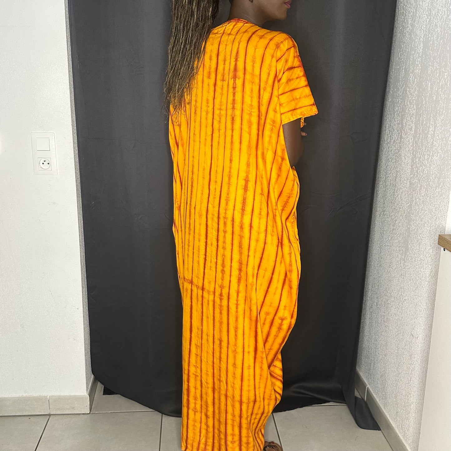 Robe Tie and Dye - Tissu Batik
