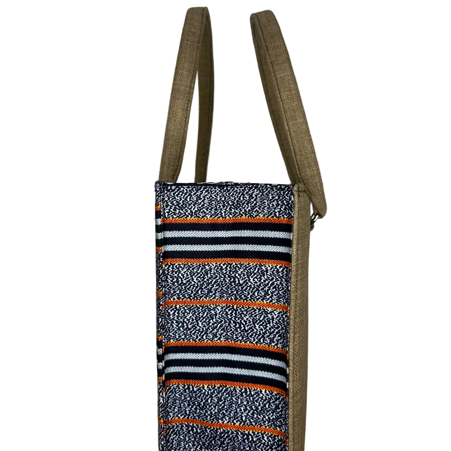 Sac à Main Rigide en Tissu Wax – Fait Main au Sénégal