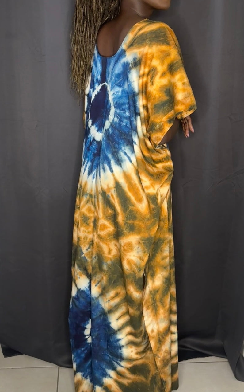 Robe Tie and Dye - Tissu Batik