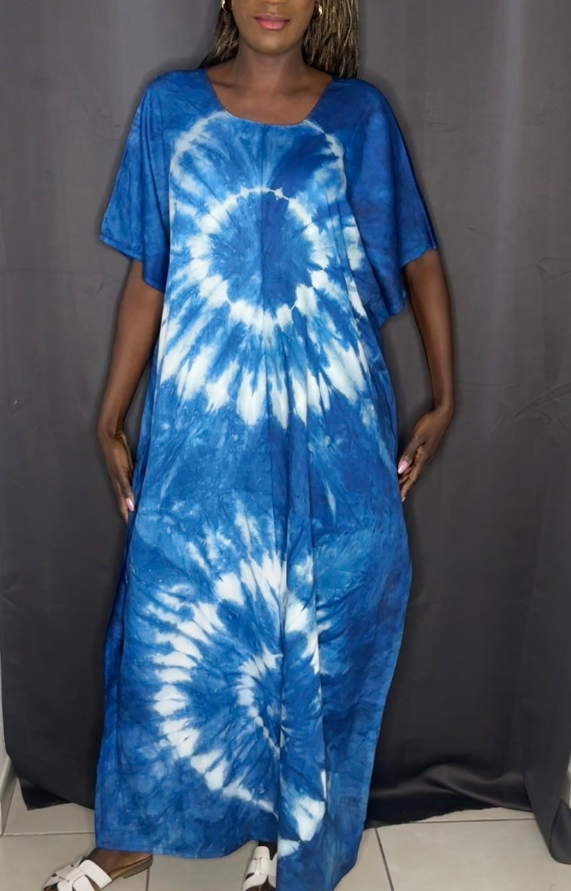 Robe Tie and Dye - Tissu Batik