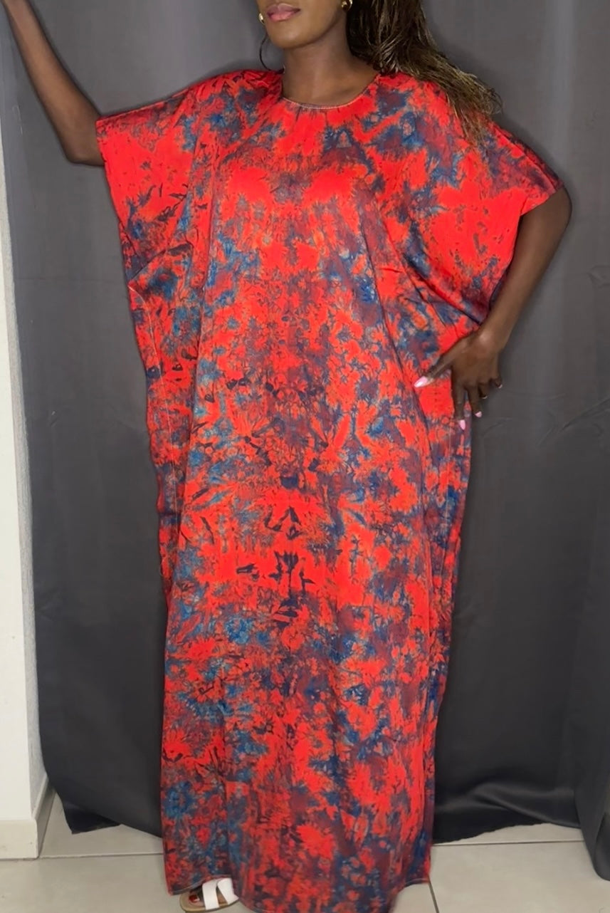 Robe Tie and Dye - Tissu Batik