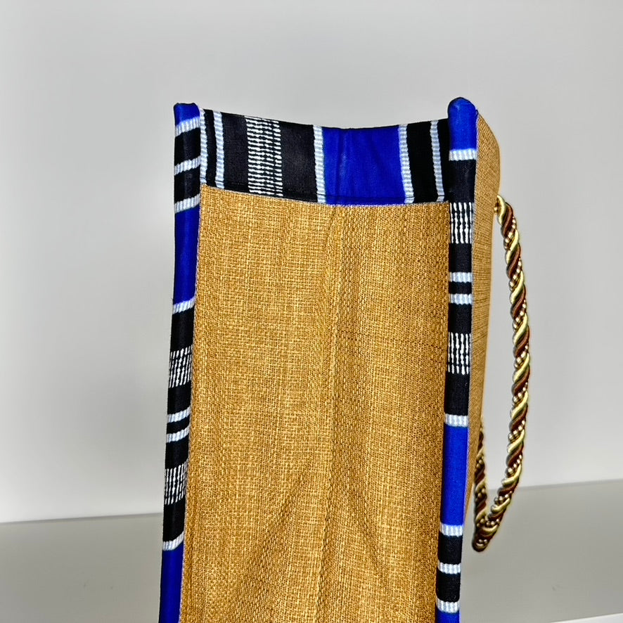 Sac à Main en Tissu Wax – Style Sac Cabas, Fait Main au Sénégal
