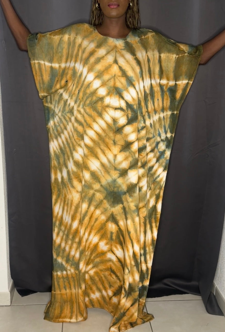 Robe Tie and Dye - Tissu Batik