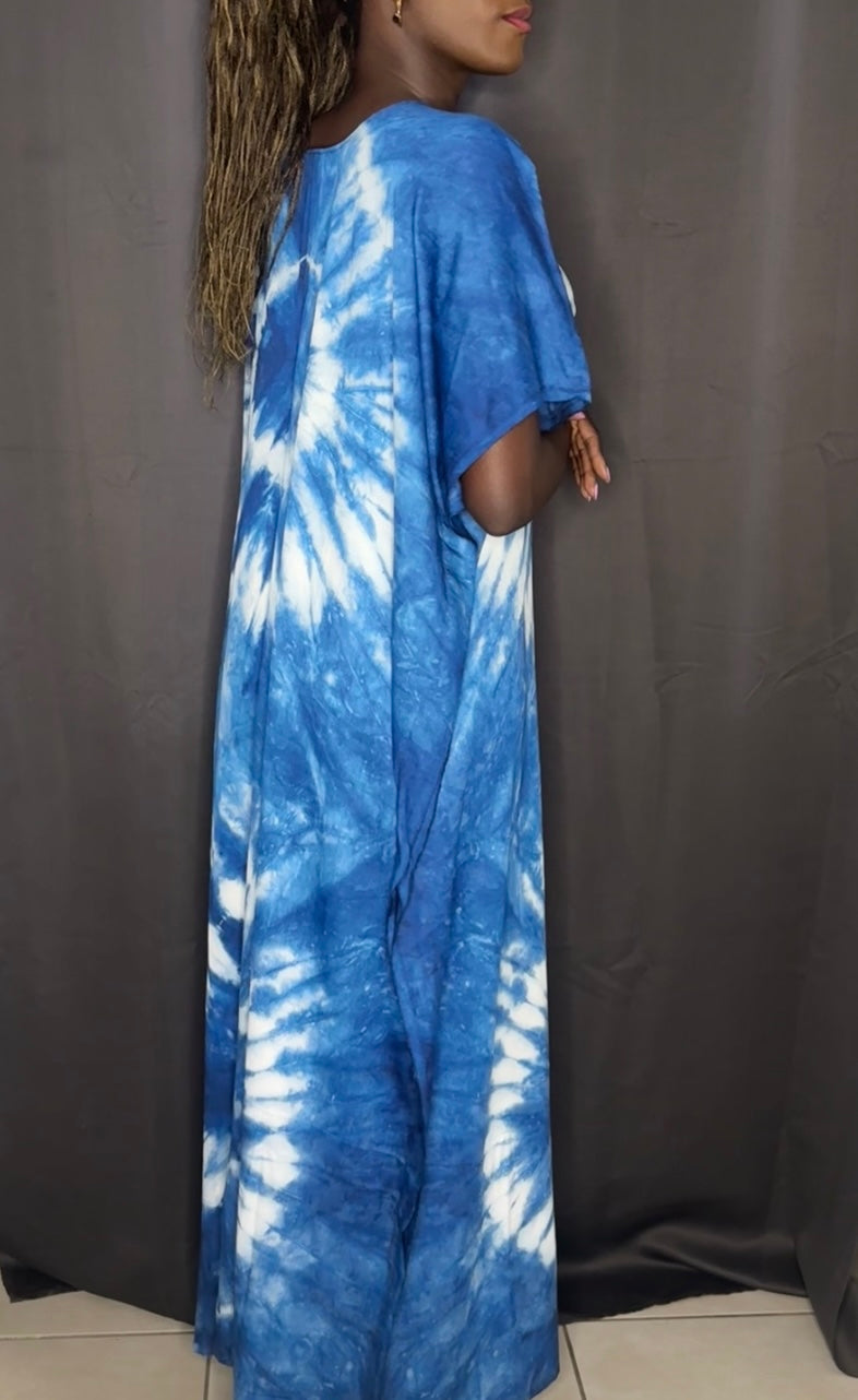 Robe Tie and Dye - Tissu Batik