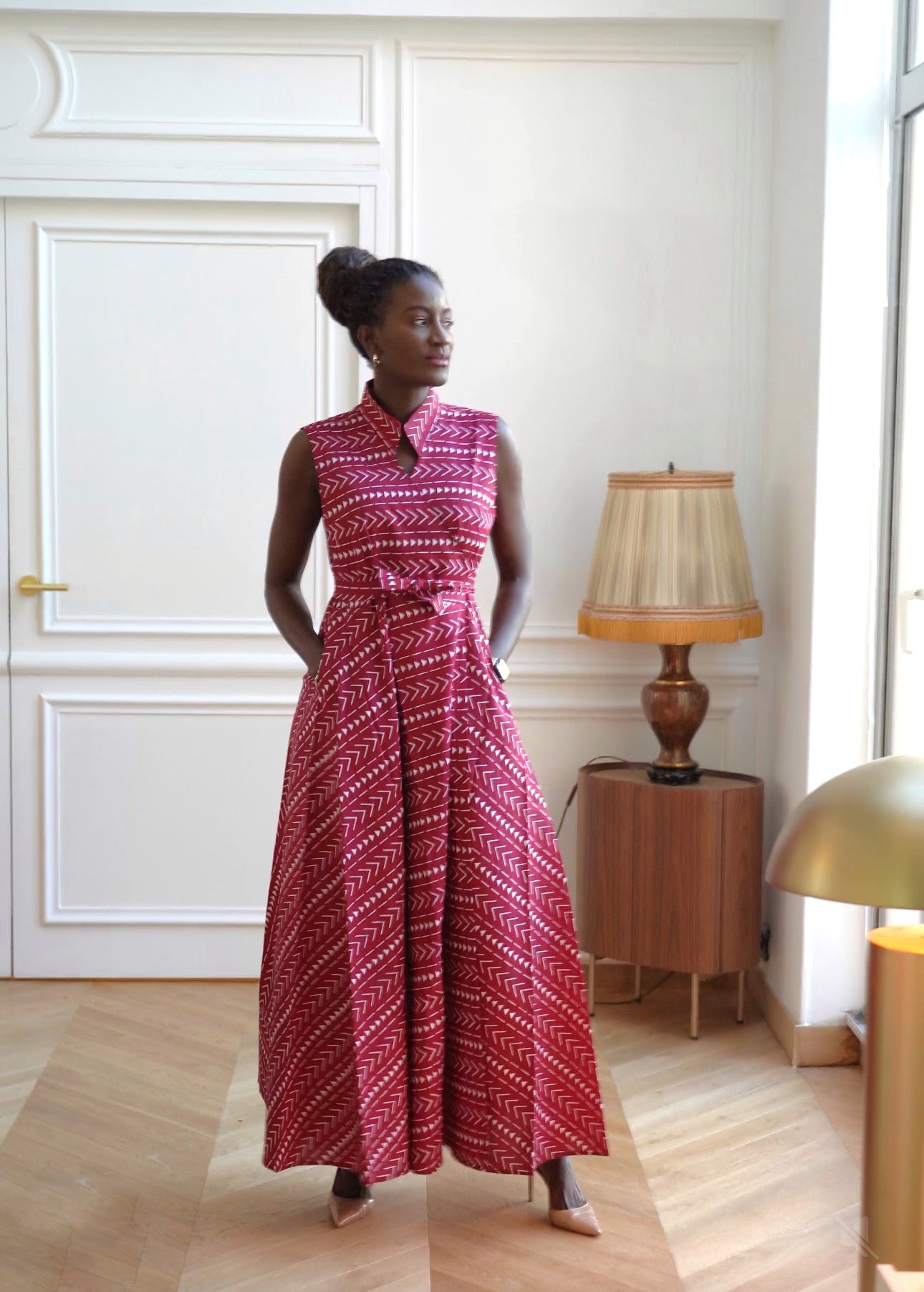 HORTENSIA Robe Longue Cache-Coeur