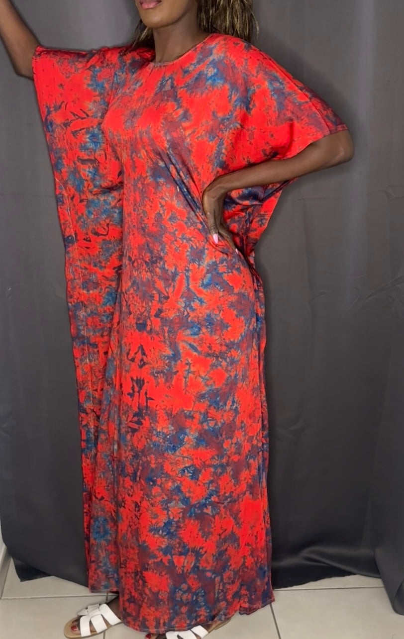 Robe Tie and Dye - Tissu Batik