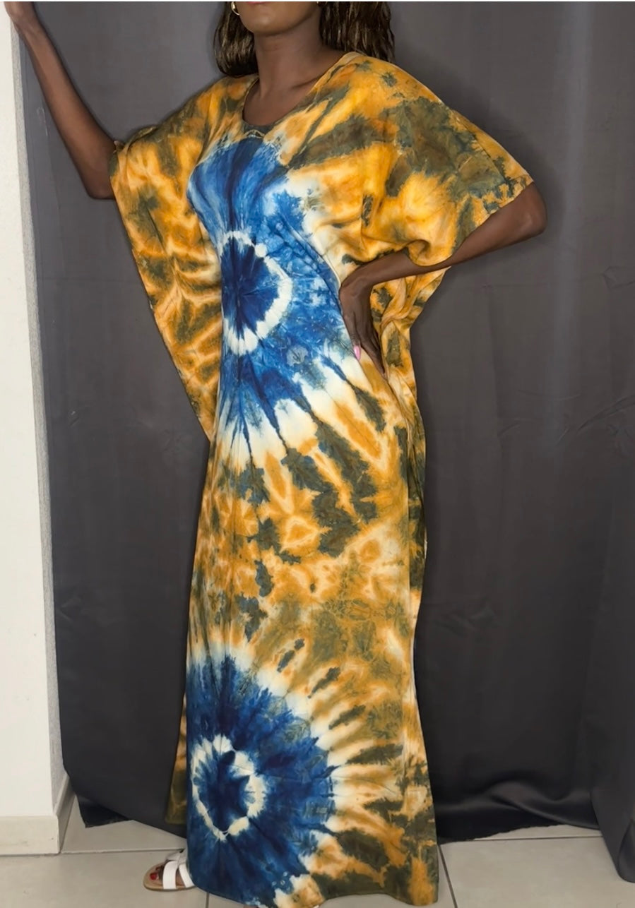 Robe Tie and Dye - Tissu Batik