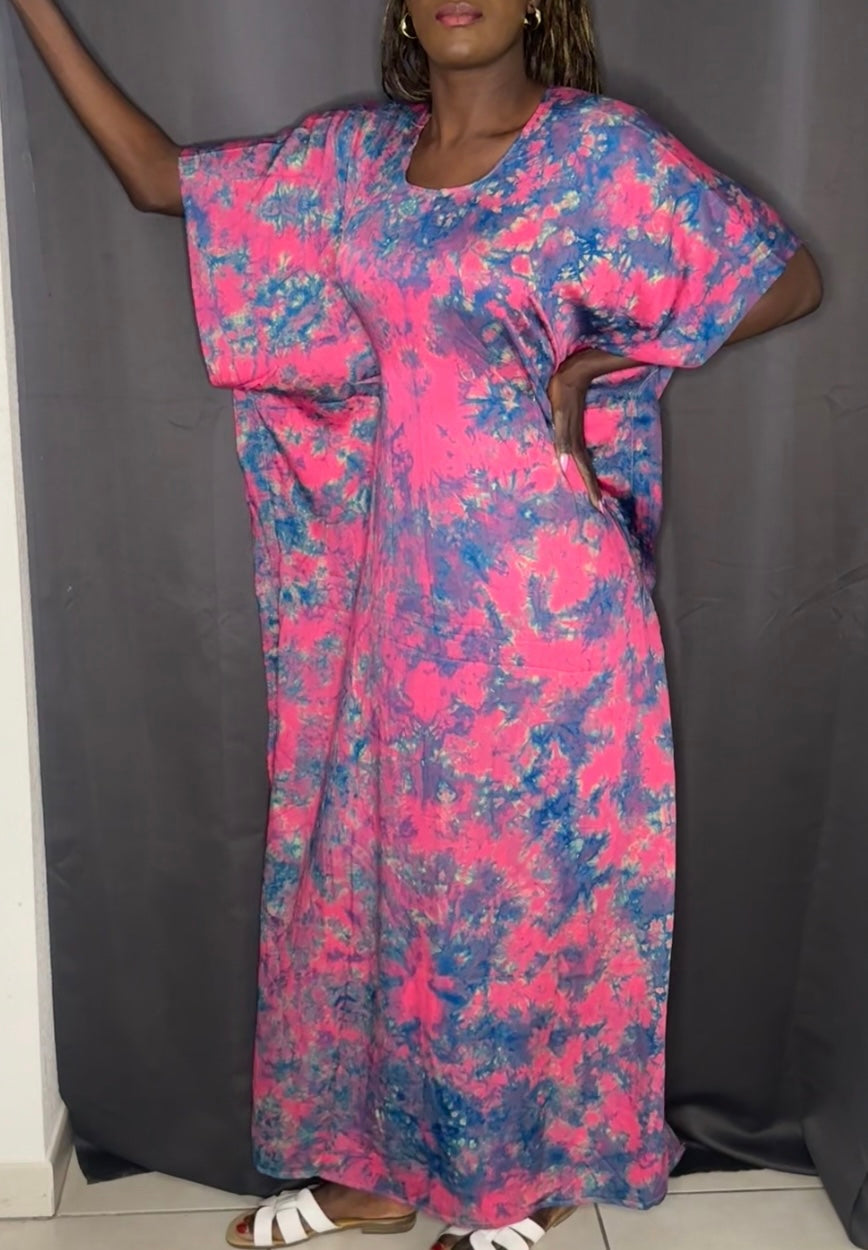 Robe Tie and Dye - Tissu Batik