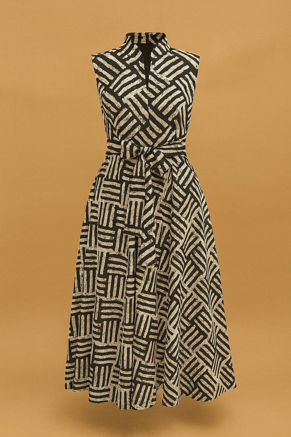 STRELIA Robe Longue Cache-Coeur