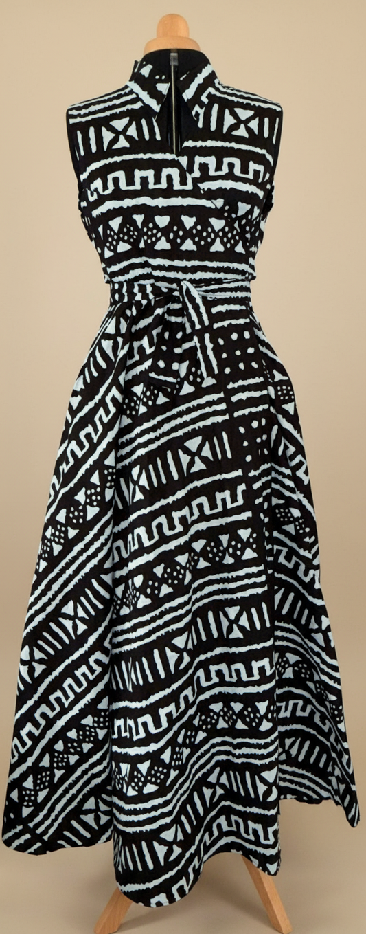 ONYX Robe Longue Cache-Coeur