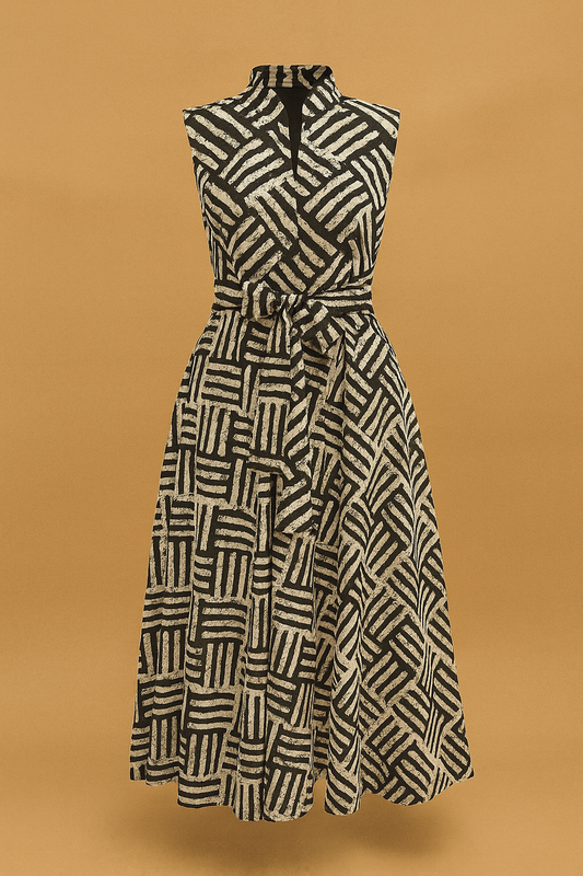 STRELIA Robe Longue Cache-Coeur